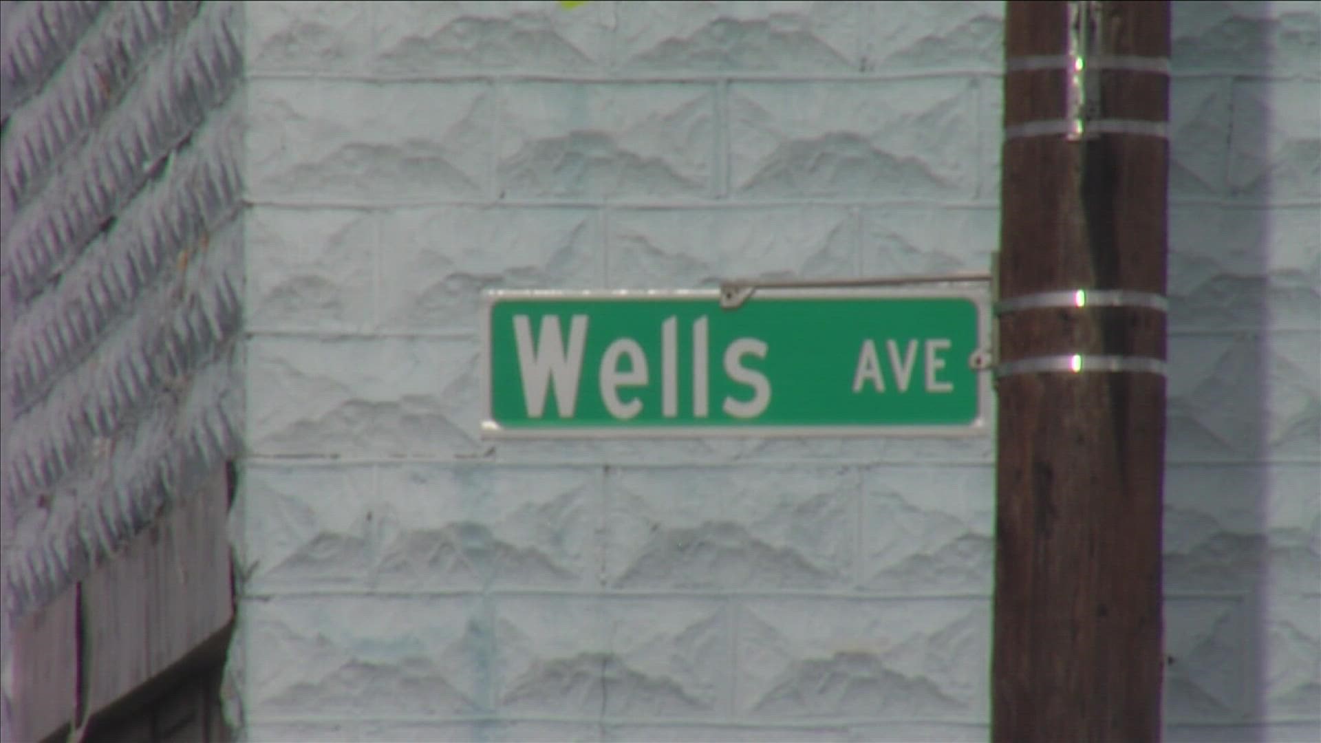 While investigating shooting in the 600 block of Wells, police said they were called to a second shooting that occurred north of the scene at Marble and Tully.