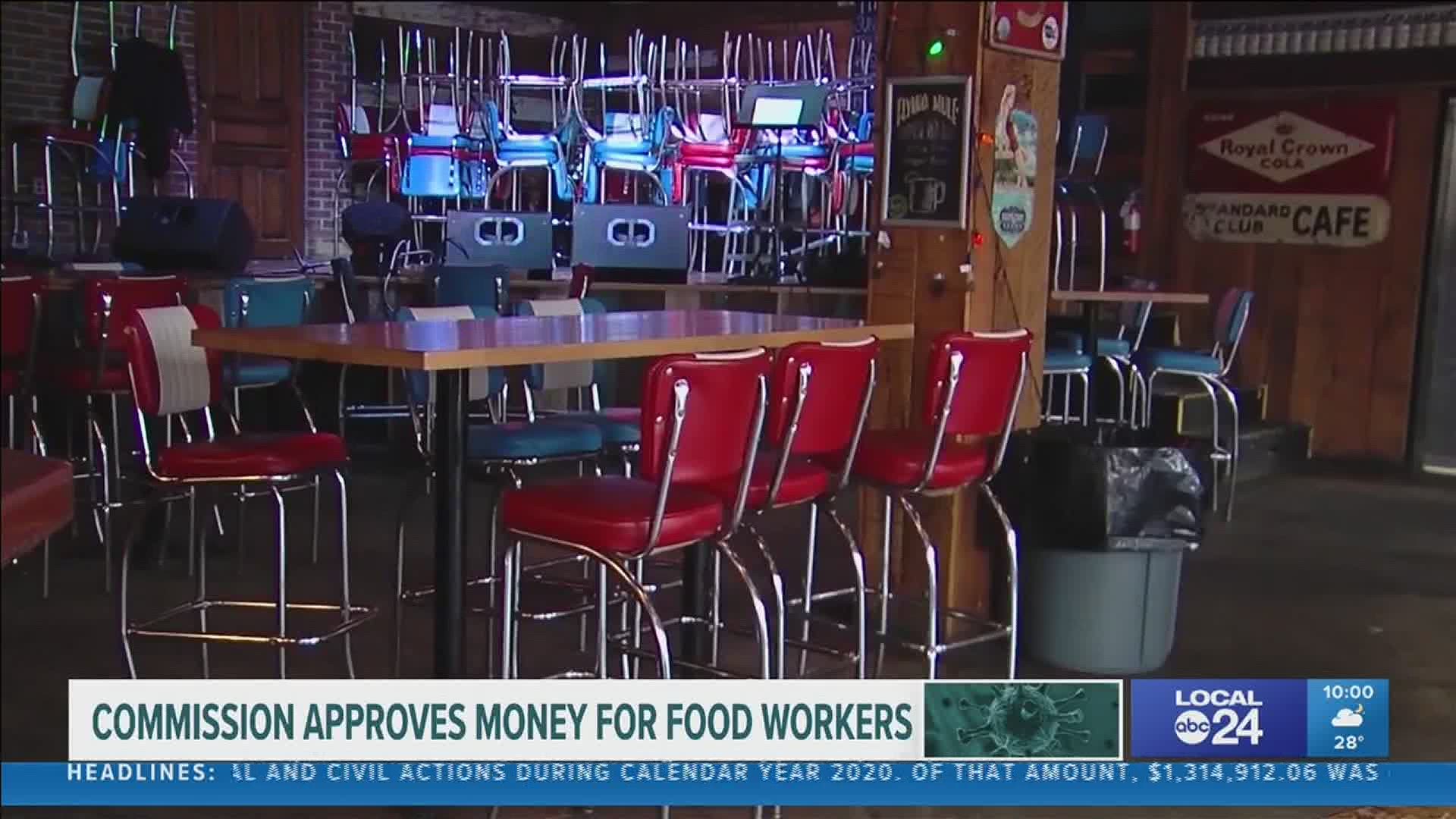 Shelby County Commission passes measure that will put $1000 in the pockets of hospitality workers