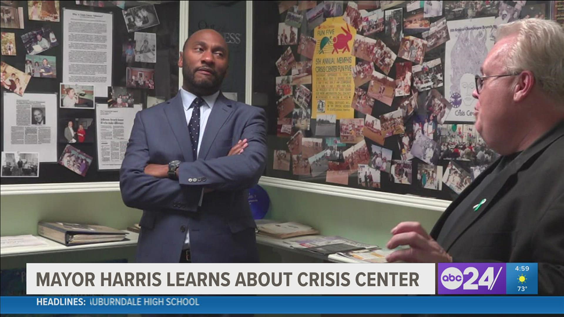 The Crisis Center answers the calls local community members make to 988, the national suicide and crisis hotline.