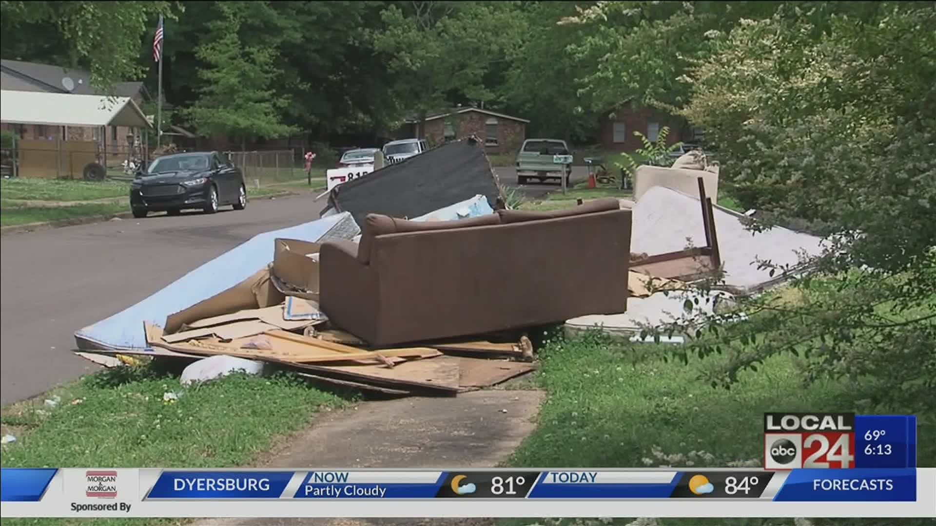 The hope is that it will help curb illegal dumping in the area.