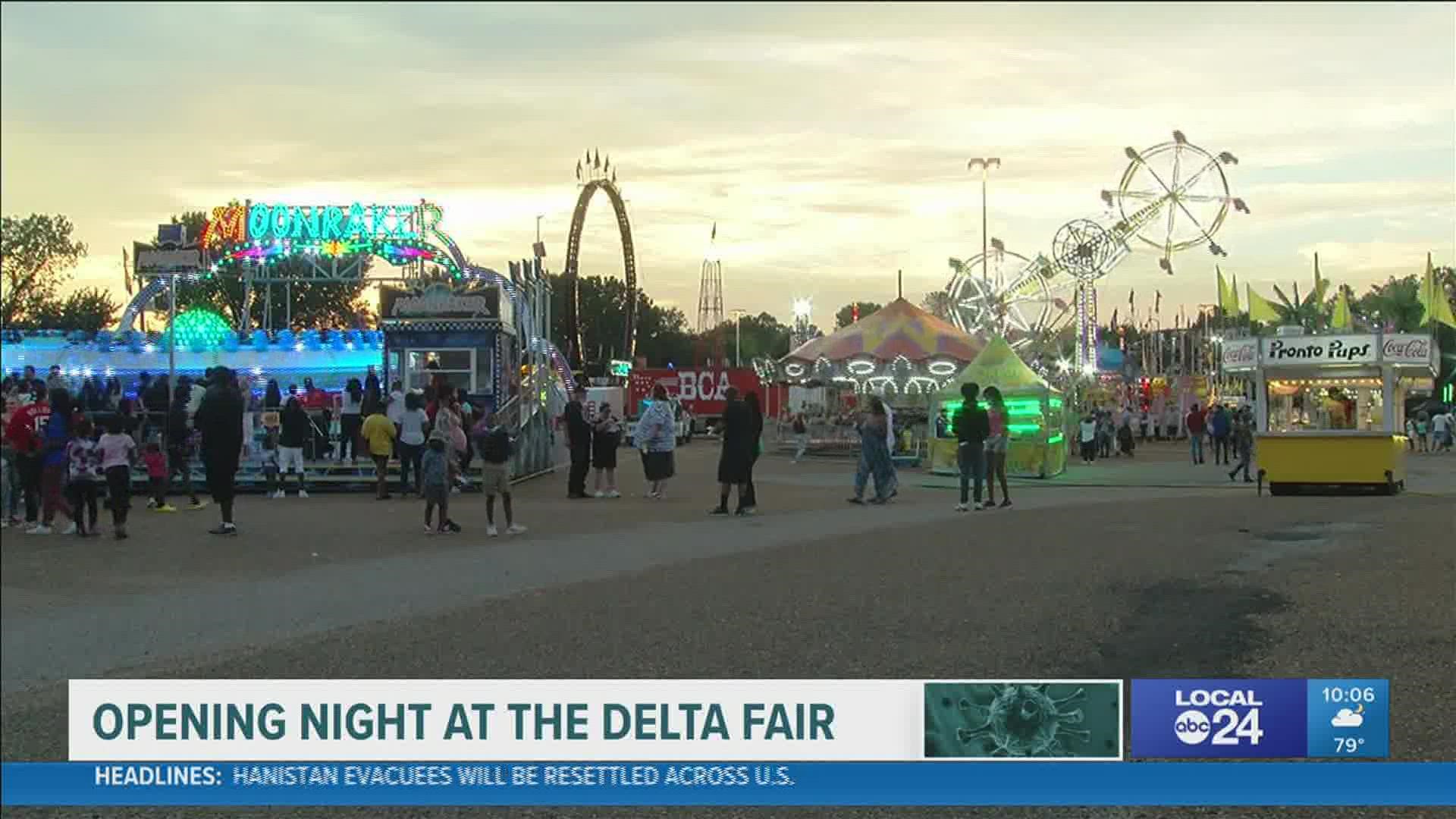 The fair kicked-off today. Meanwhile, the CDC reports Tennessee leads the nation in Covid-19 community transmission.