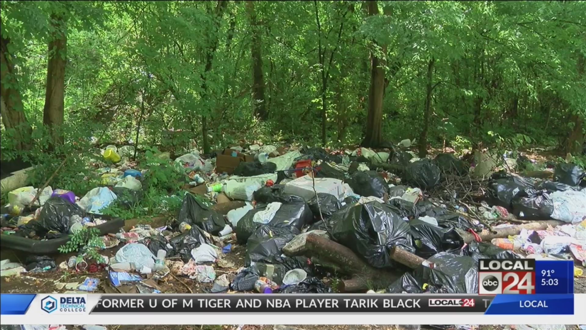 Northaven residents concerned about dumping