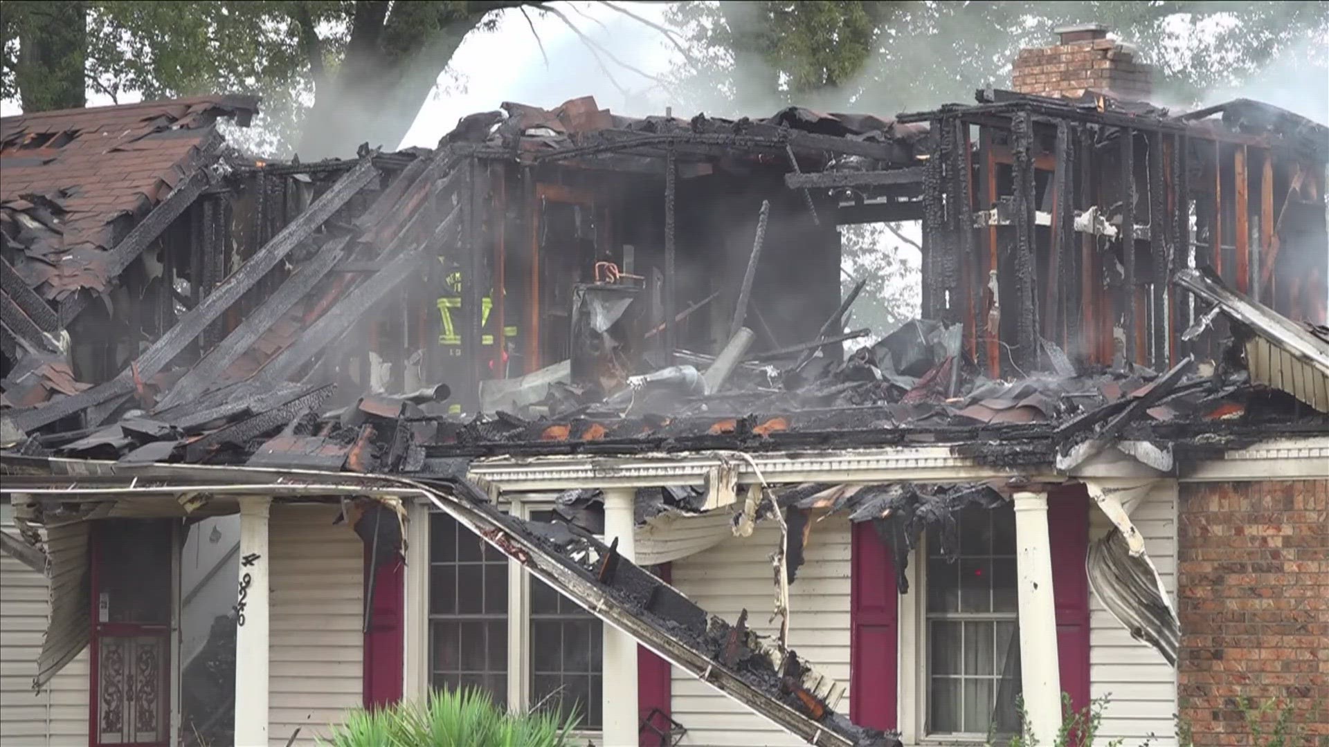 A tight-knit community lost two elderly neighbors in a midday Whitehaven fire Monday.