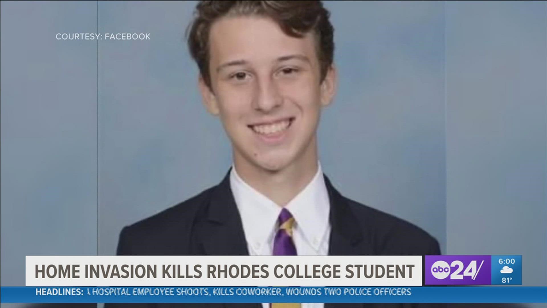 The senior was shot & killed, another student injured Sunday morning in what authorities described as home invasion near Rhodes College campus.