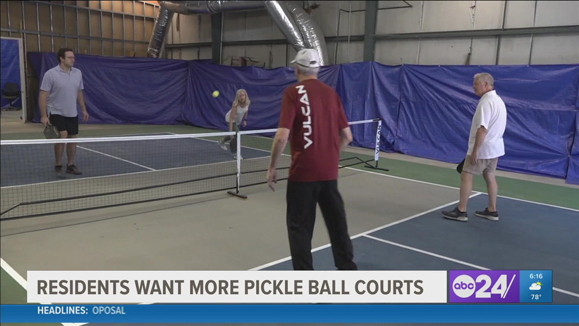 "The most underserved form of recreation in Germantown" happens to be a game growing in popularity called "Pickle Ball." Some residents are voicing their concerns.