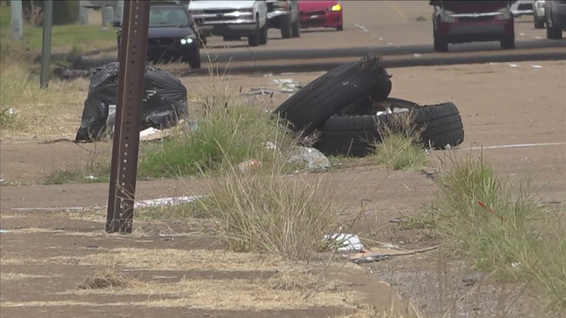 A resident said a Frayser lot was supposed to have a shopping center, movie theater, and a family restaurant. But instead, the lot is empty, covered with trash.