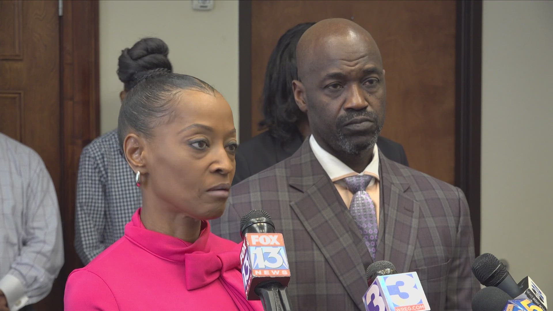 One day after Shelby County Clerk Wanda Halbert filed a motion to dismiss the petition to remove her from office, she spoke publicly regarding it.