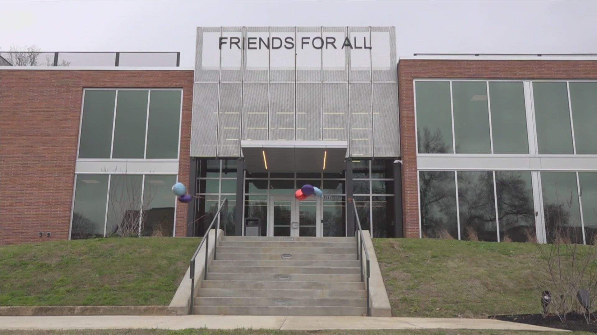 Formerly "Friends for Life," the organization works to prevent HIV and help those who live with it. The new building is focused on adding dignity to those in need.