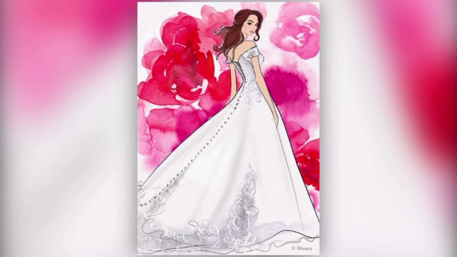 That fairy tale wedding might be possible after all. Disney is launching a new line of princess-inspired wedding gowns.
'Allure Bridals' is designing 16 dresses reflecting the personality and tastes of characters like Tiana, Ariel, Jasmine, Pocahontas, and Cinderella.
All of the dresses will be unveiled this April during New York bridal fashion week. After that, they're set to go on sale at Kleinfeld Bridal Stores in New York. There is no word on whether Disney will offer tuxedos for those real-world Prince Charmings.