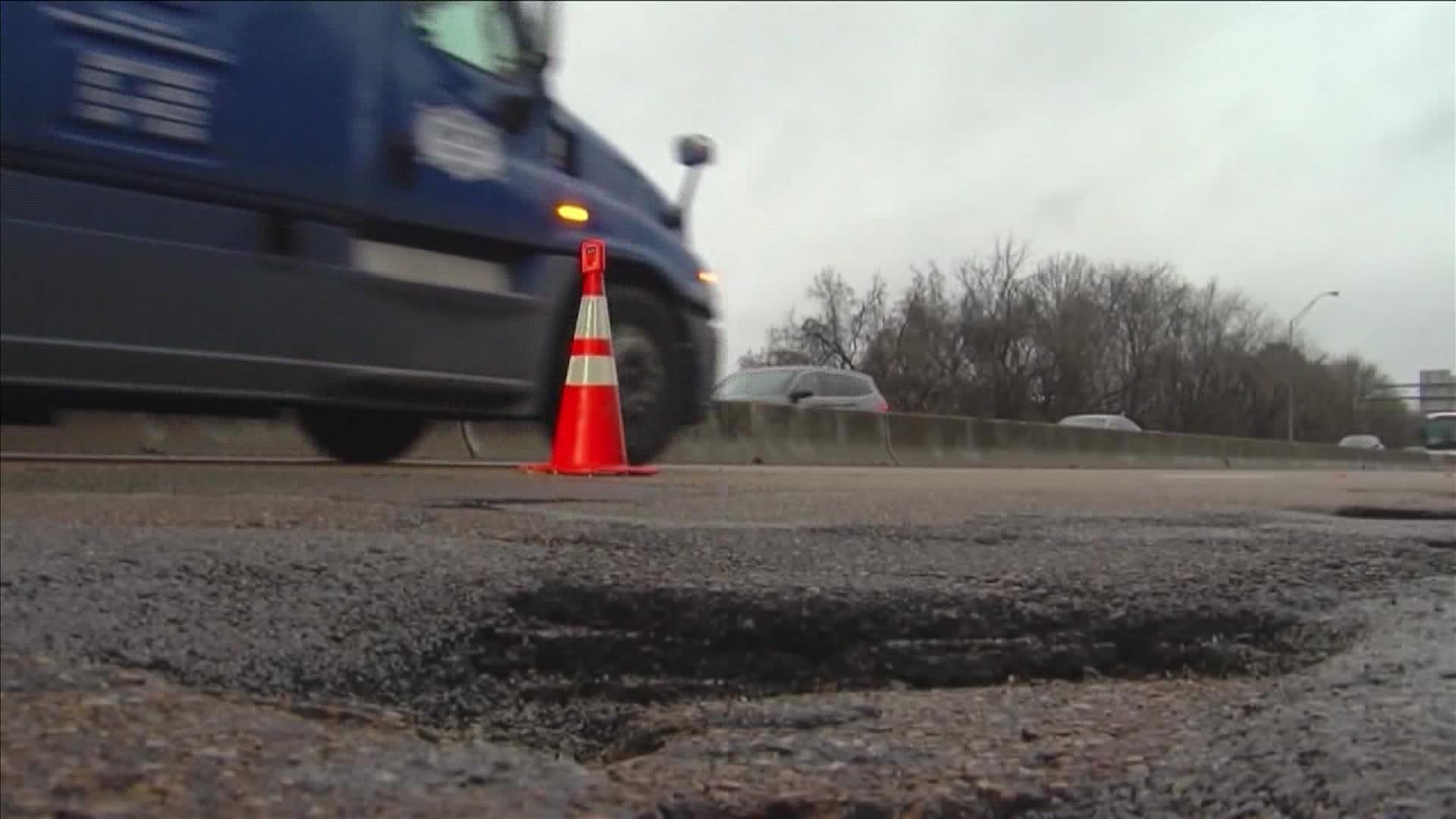 The city's Office of Public Works is hiring a company to survey nearly 7,000 miles of Memphis roads after a nearly 50% surge of recorded potholes.