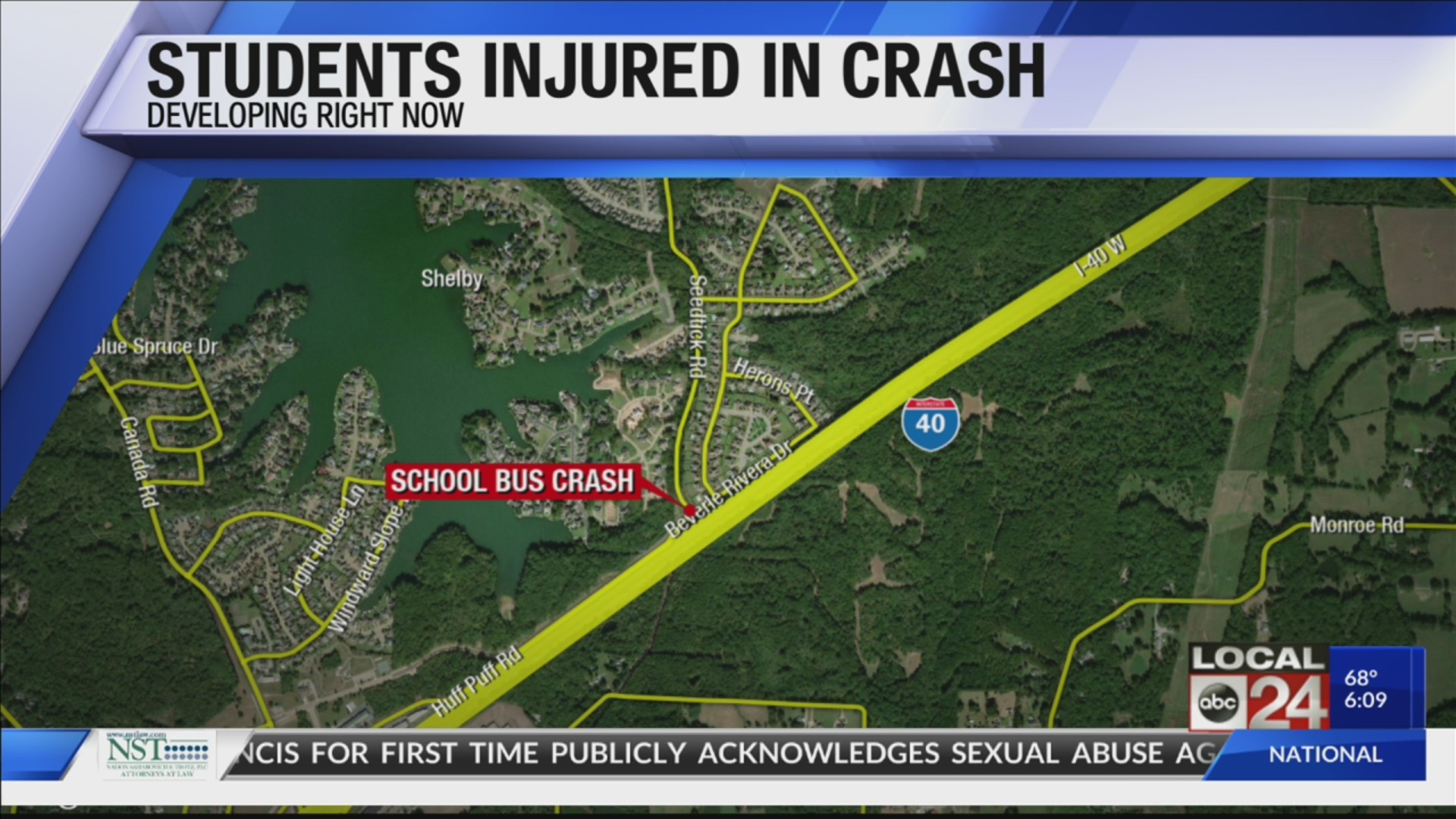 Students Hurt In School Bus Crash Tuesday Morning In Lakeland