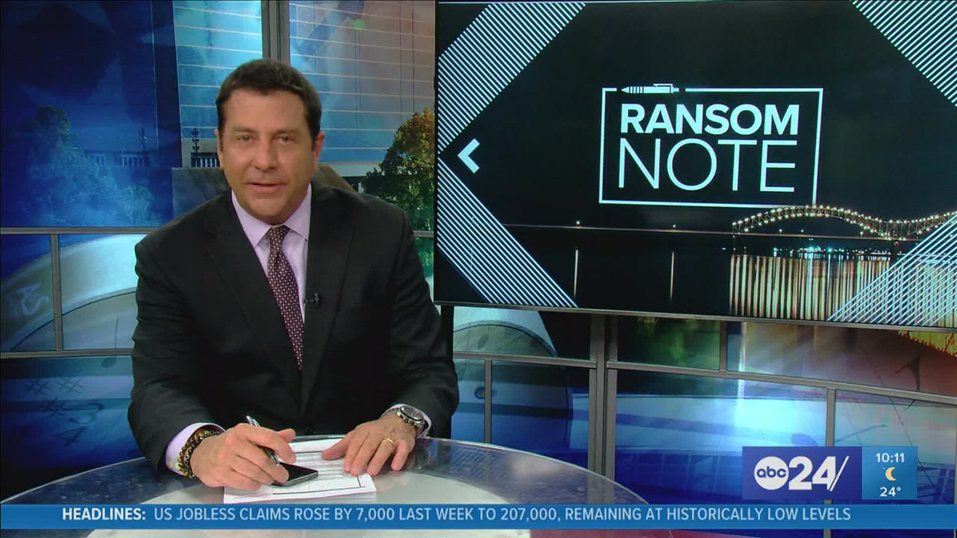 ABC24 Anchor Richard Ransom shares his thoughts on last year's Capitol riot in Thursday's Ransom Note.