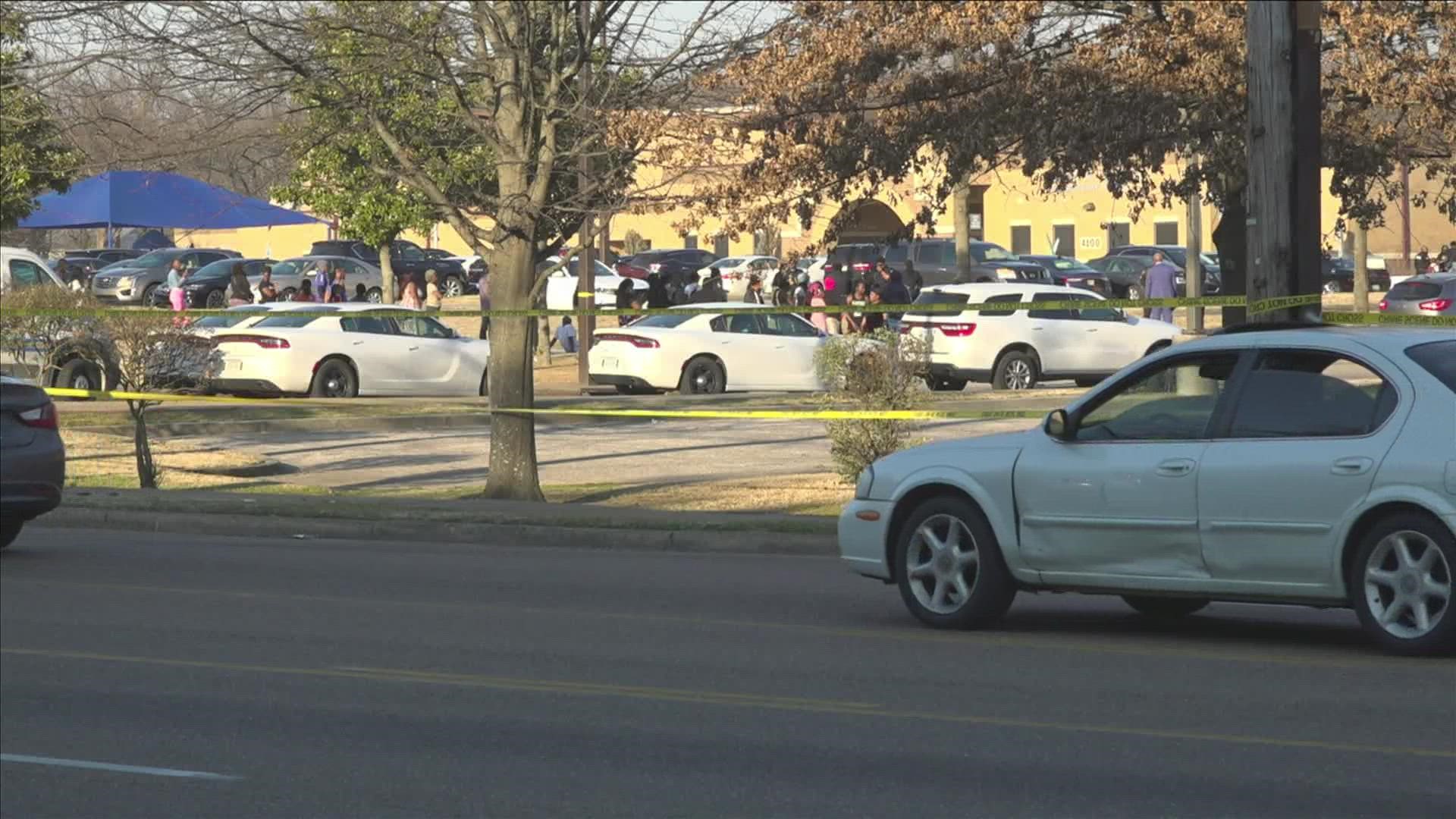 Mom who rushed to get kids from brief elementary school lockdown after nearby shooting speaks