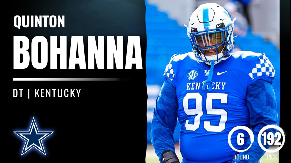 2021 NFL Draft: Dallas Cowboys Select Kentucky DT Quinton Bohanna ✭ Inside  The Star