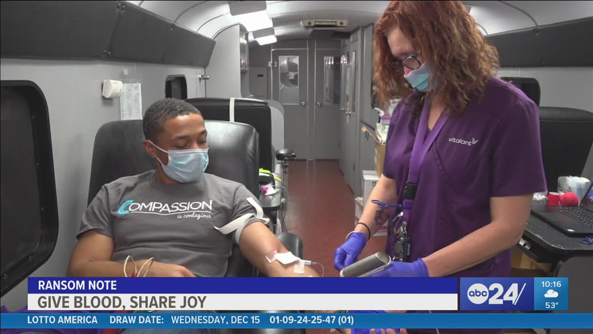 ABC24 Anchor Richard Ransom discusses in his Ransom Note about the end of ABC24's "Give Blood, Share Joy" campaign.