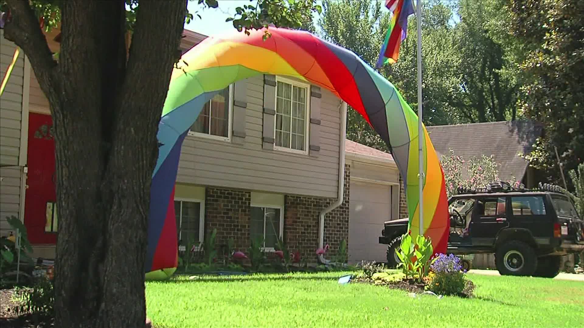 Local 24 News Anchor Richard Ransom and his panelists discuss the problem Bartlett had with a homeowner's PRIDE inflatable rainbow and what that was about.