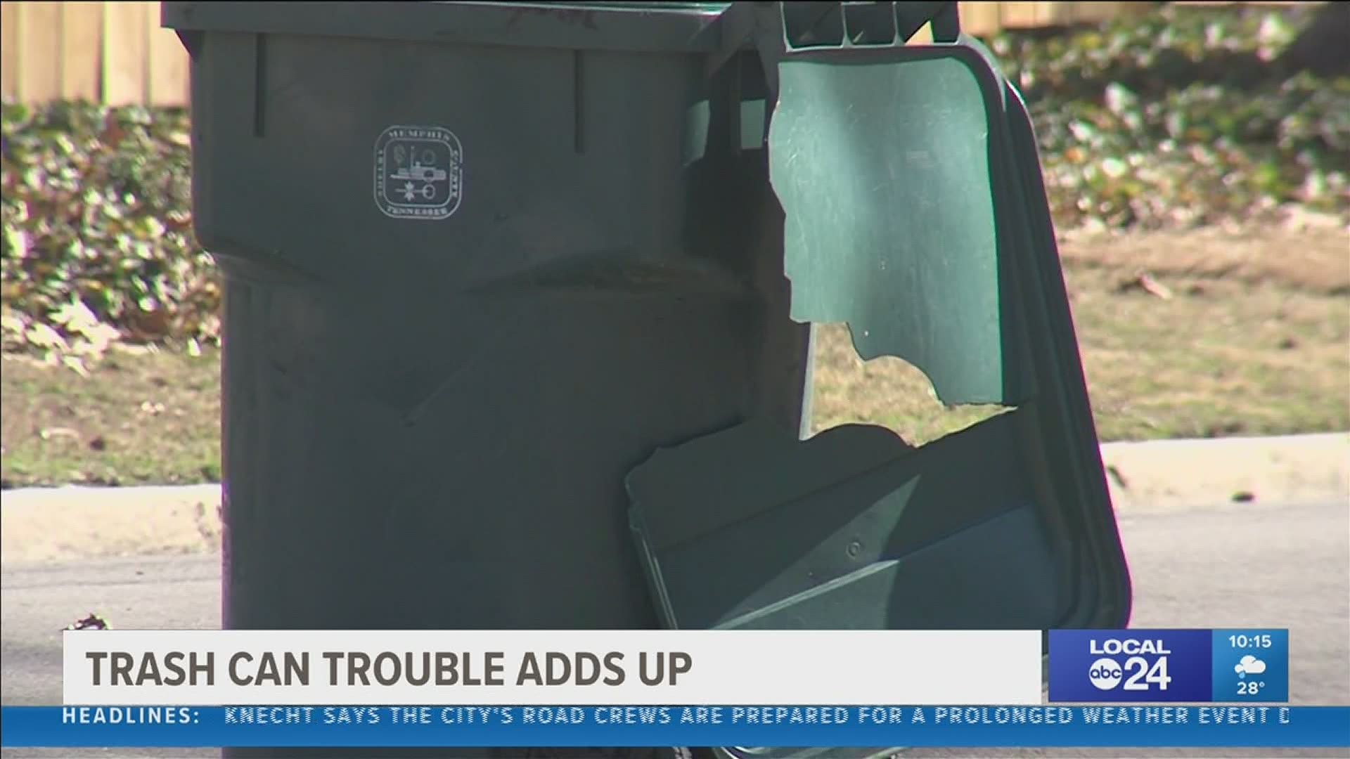 Morning Woods homeowners turned to the Local I-Team to find out why there are so many broken trash and recycling bins in their neighborhood.