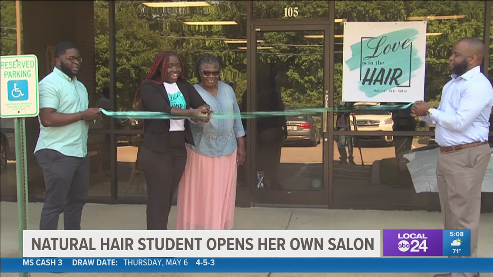 Mid-South woman thanks lawmakers as she opens natural hair salon |  