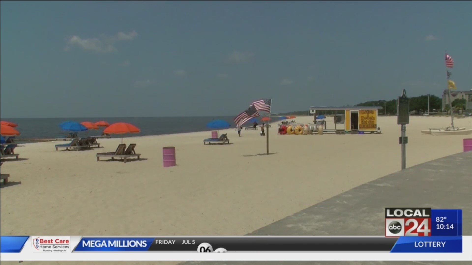Mississippi beaches closed due to toxic bacteria