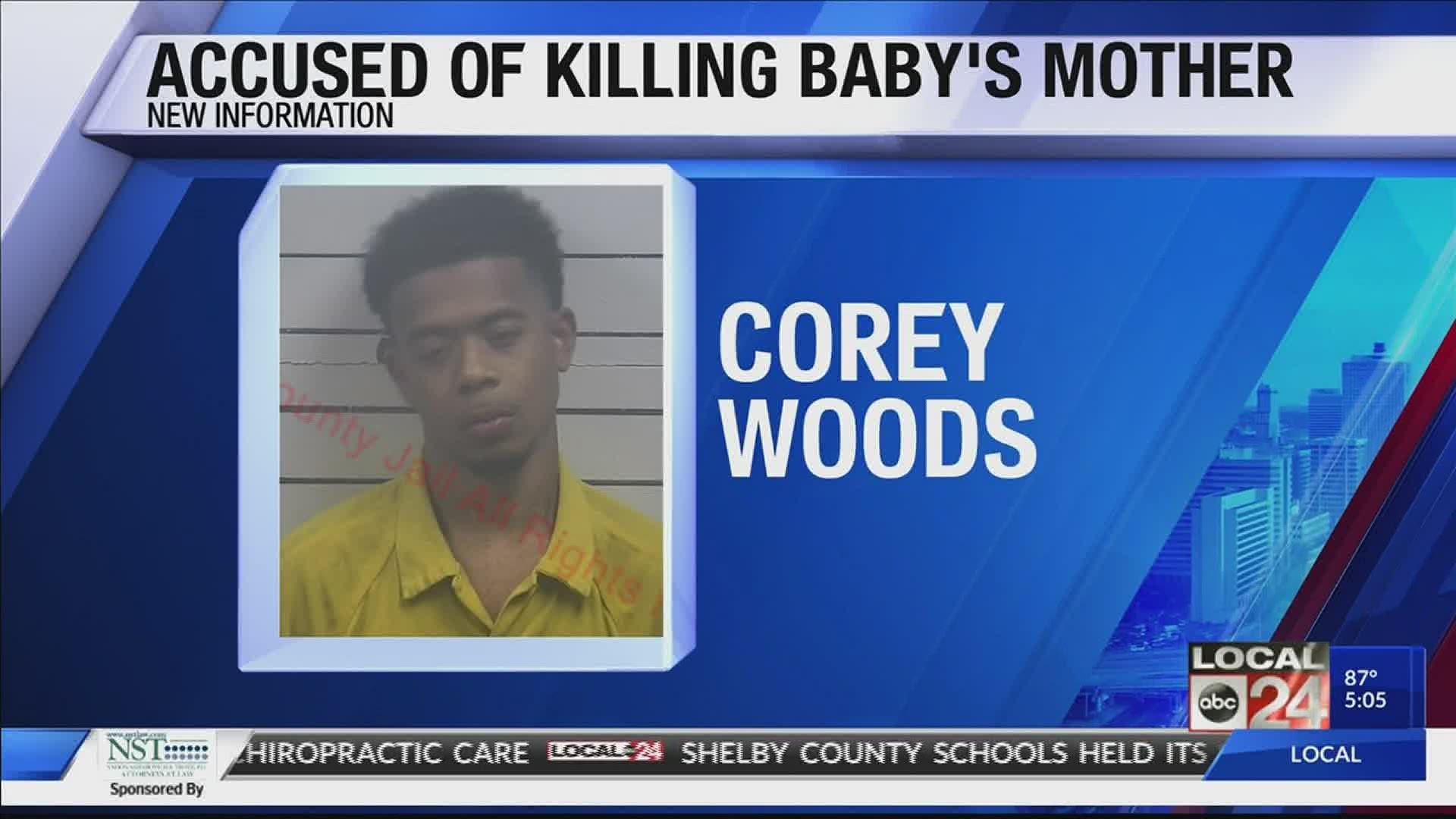 Corey Woods is behind bars in the DeSoto County Jail.