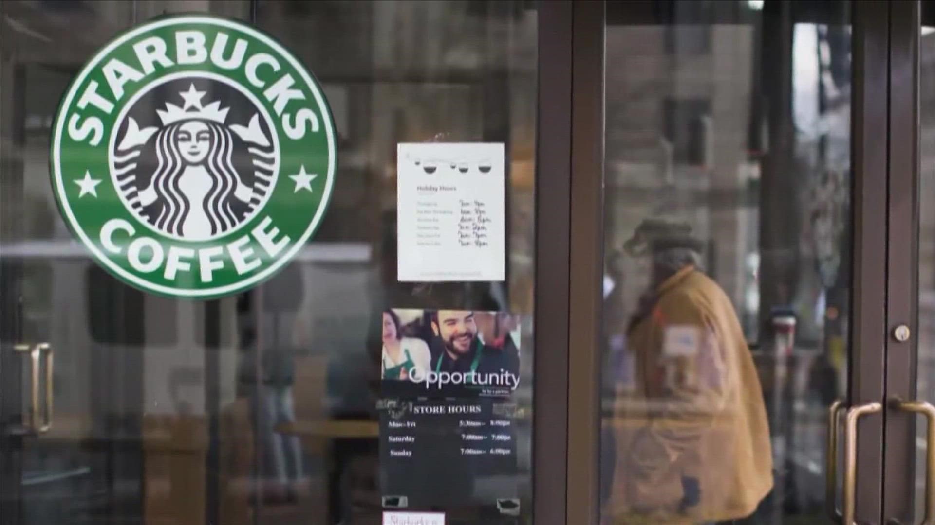 A federal judge Thursday ordered Starbucks to immediately reinstate the fired workers within five days.