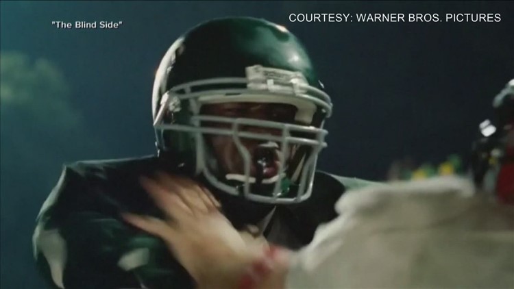 Blind Side' actor who played Michael Oher says 'blows that have