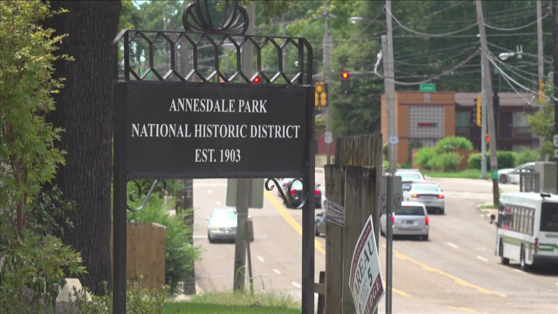 Homes in the Annesdale Historic District have a long line of history not just of the past, but history in the making.