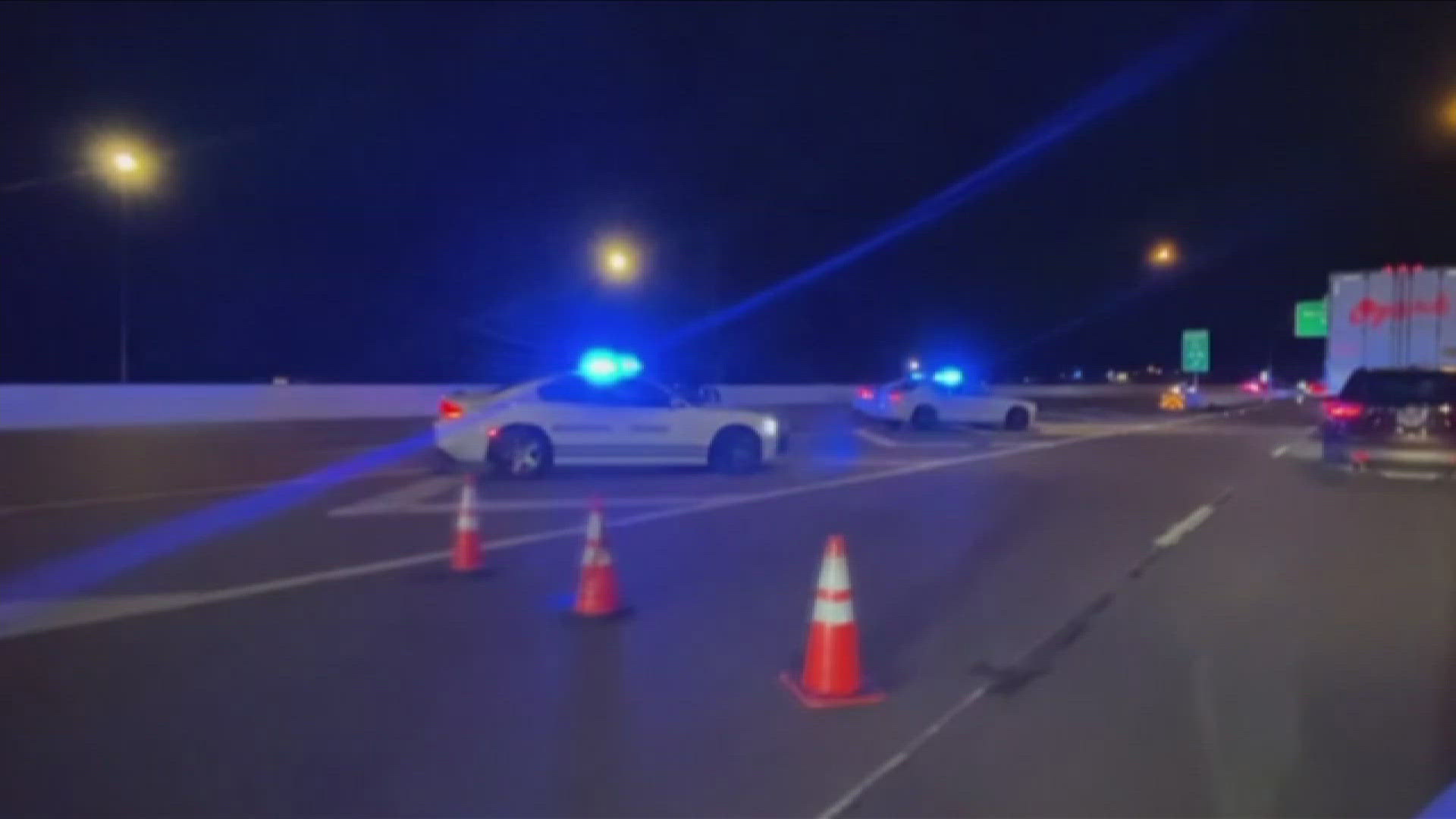 Westbound traffic on Interstate 240 was shut down because of a Memphis Police Department investigation.