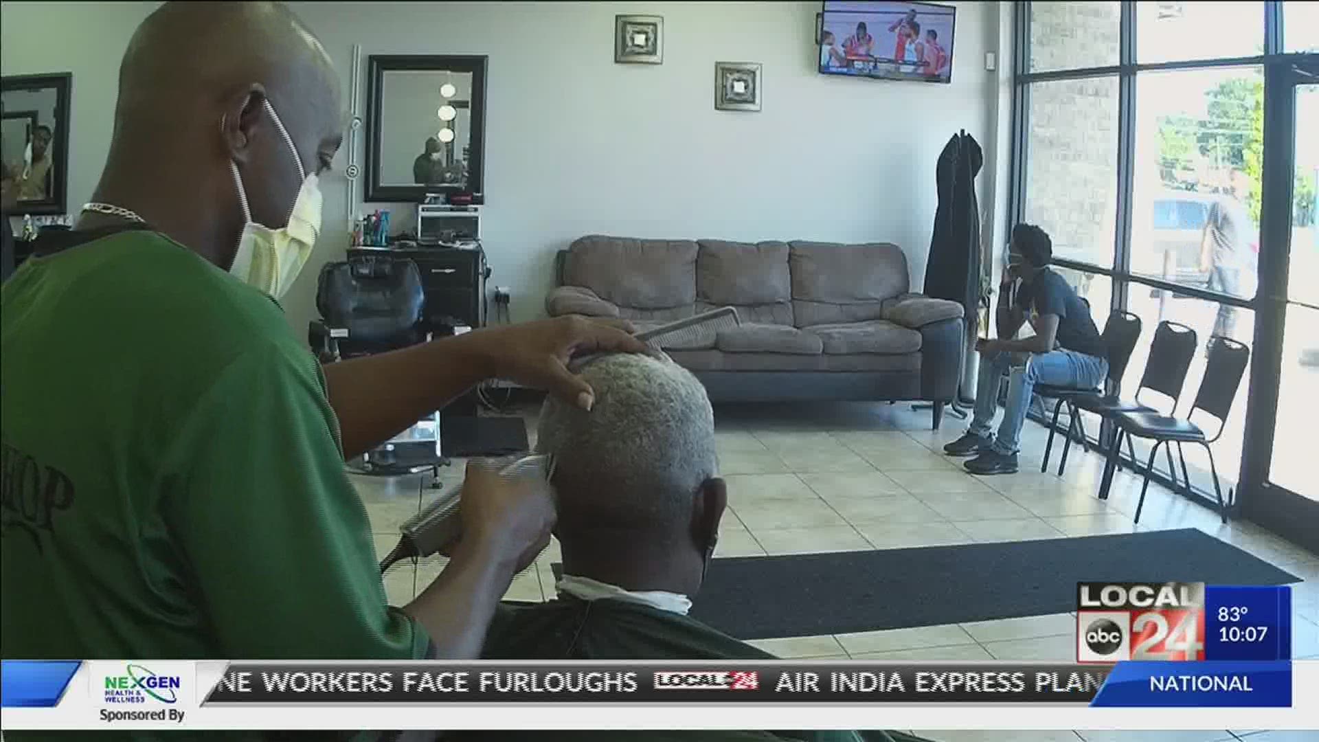 The owner of Supreme Cuts barbershop is training with the Confess Project, a movement aimed at aiding the Black community with mental health.