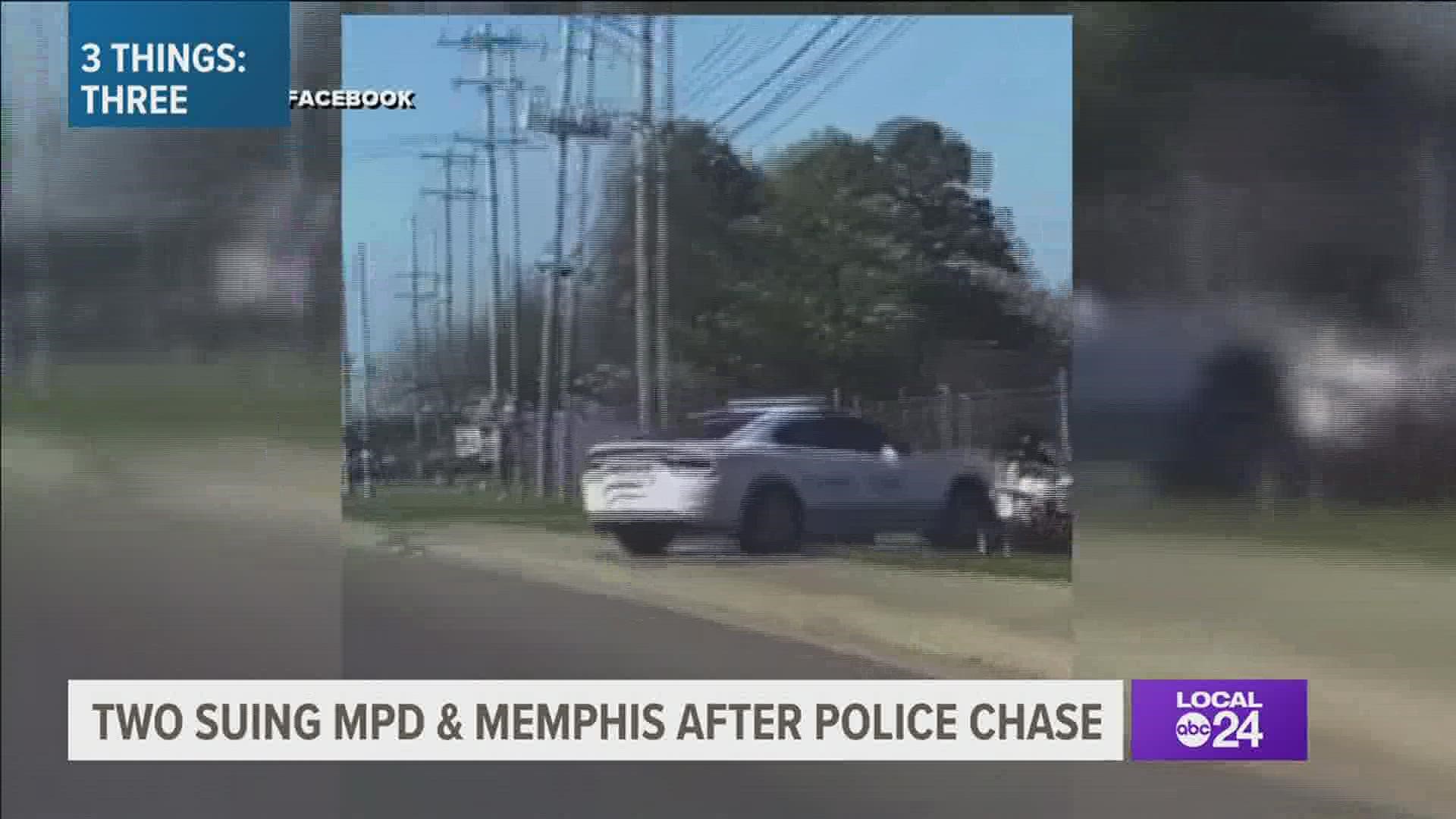 Lawsuit filed against Memphis Police officers & city in ATV chase