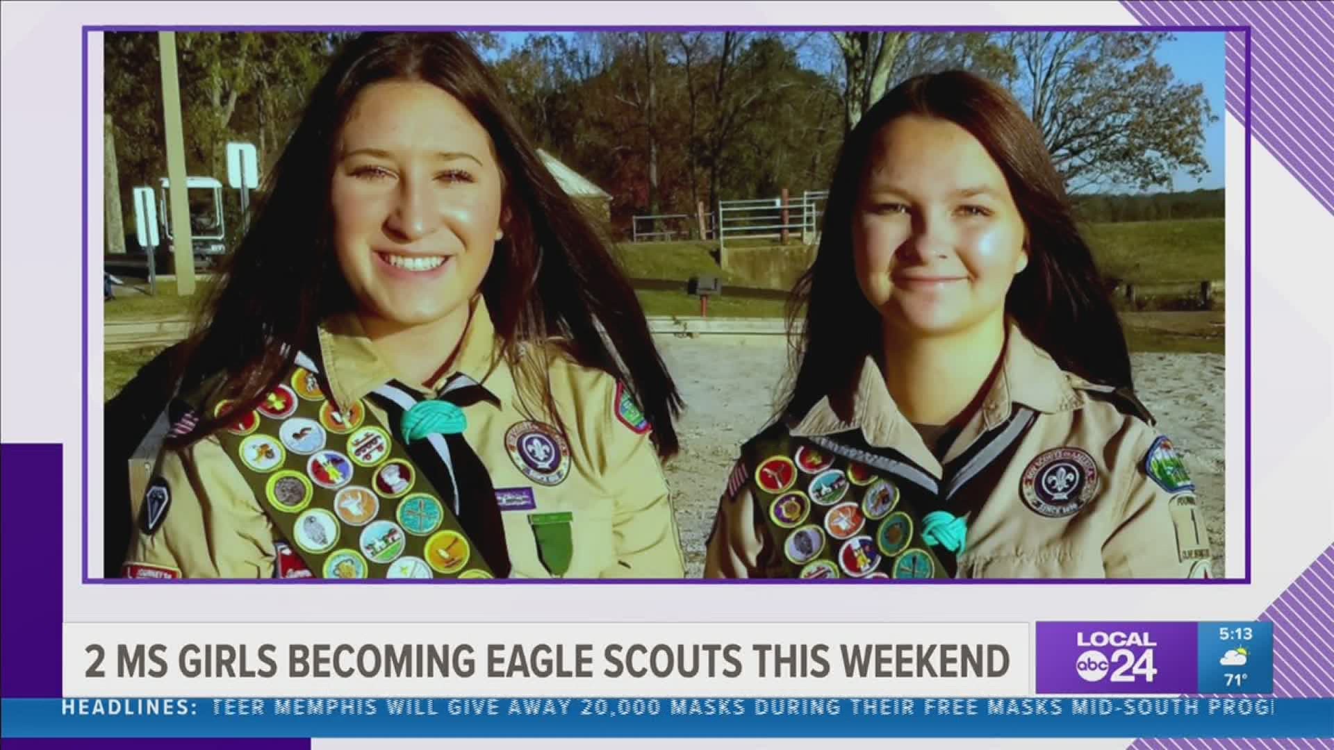 The two Lewisburg High School students will become Eagle Scouts this weekend, which is the highest rank that can be attained in the Boy Scouts program.