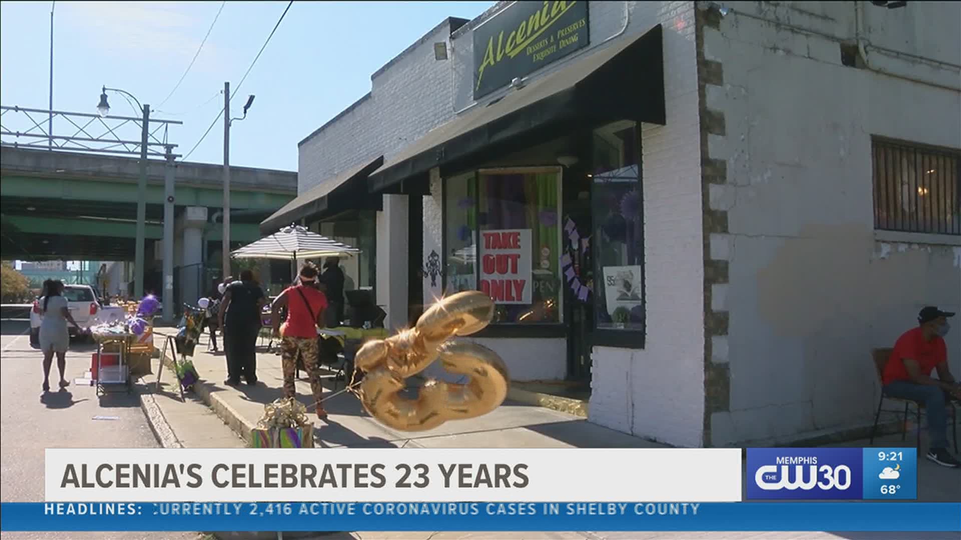 Alcenia's celebrates 23 years of great southern hospitality and delicious soul food.