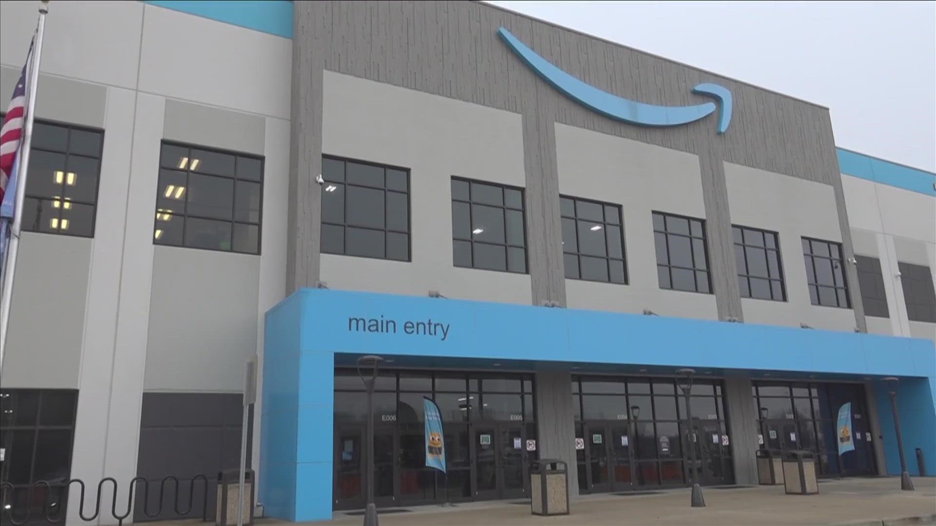 The 855,000-square-foot property was the first Amazon facility in Tennessee to utilize robotic technology to pick, pack and ship items to customers.