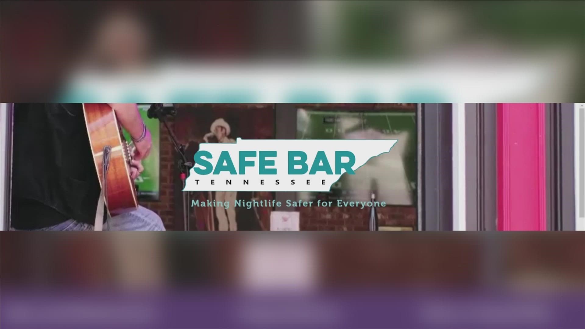 The Safe Bar initiative provides sexual harassment training for staff members at local bars, helping them recognize harassment more quickly and keep customers safe.