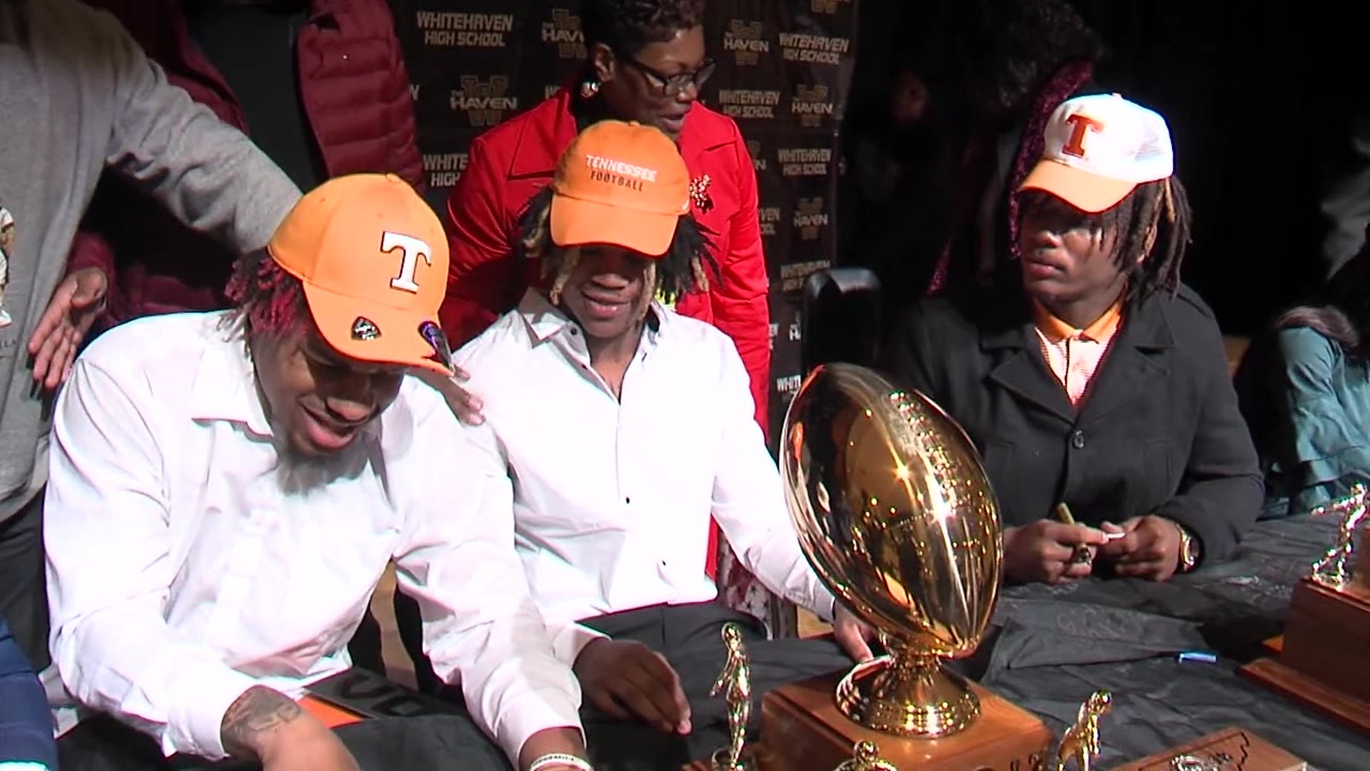 Trio of Whitehaven linebackers sign with the University of Tennessee Vols