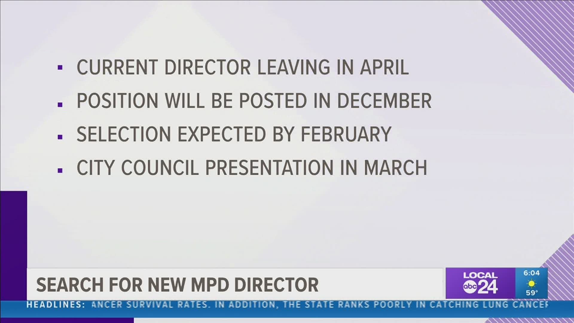 Current Memphis Police Director Michael Rallings' contract expires in April 2021.