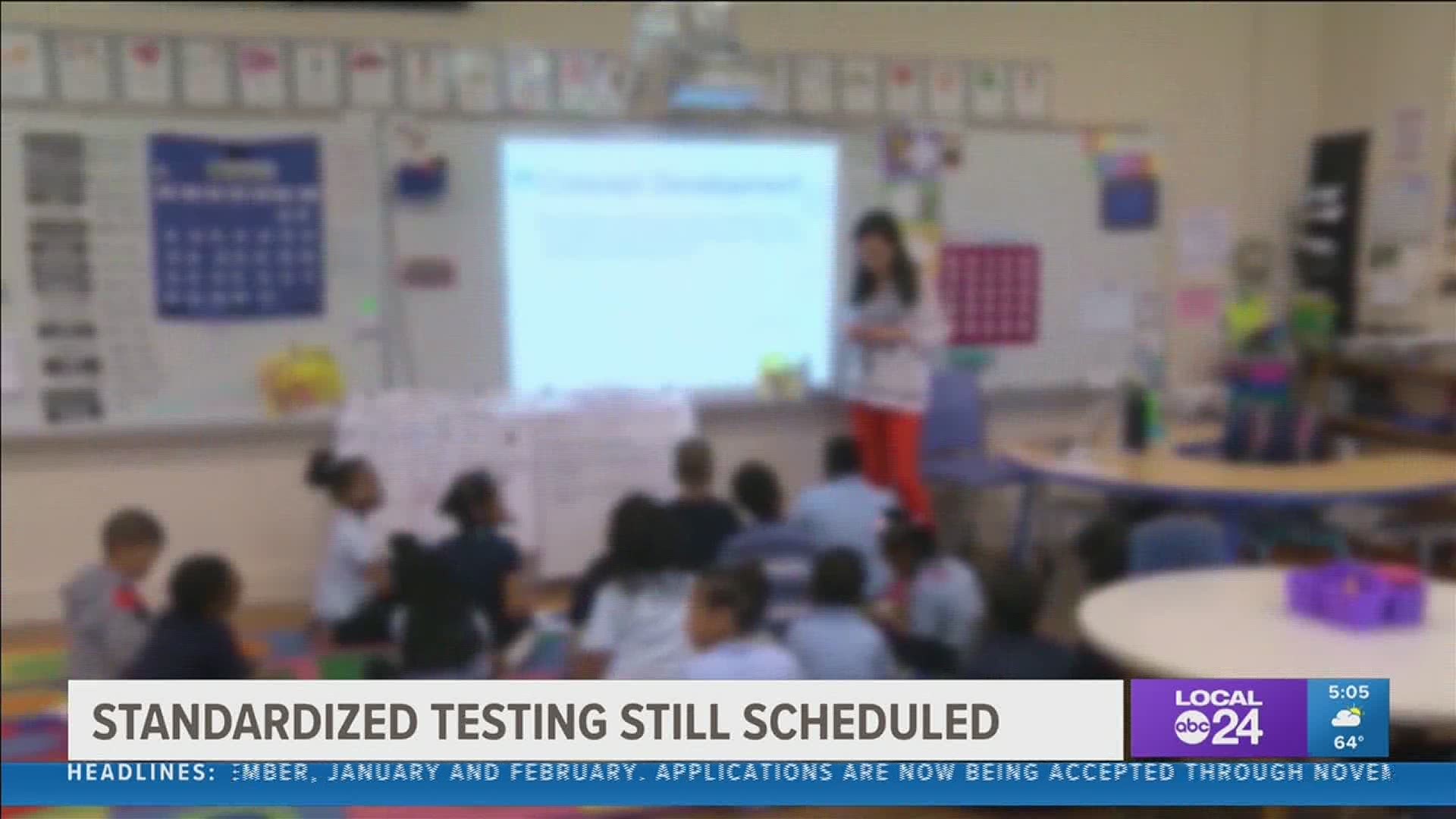For evaluation purposes, the results of state mandated testing in Tennessee public schools will not be counted against teachers and schools because of COVID-19