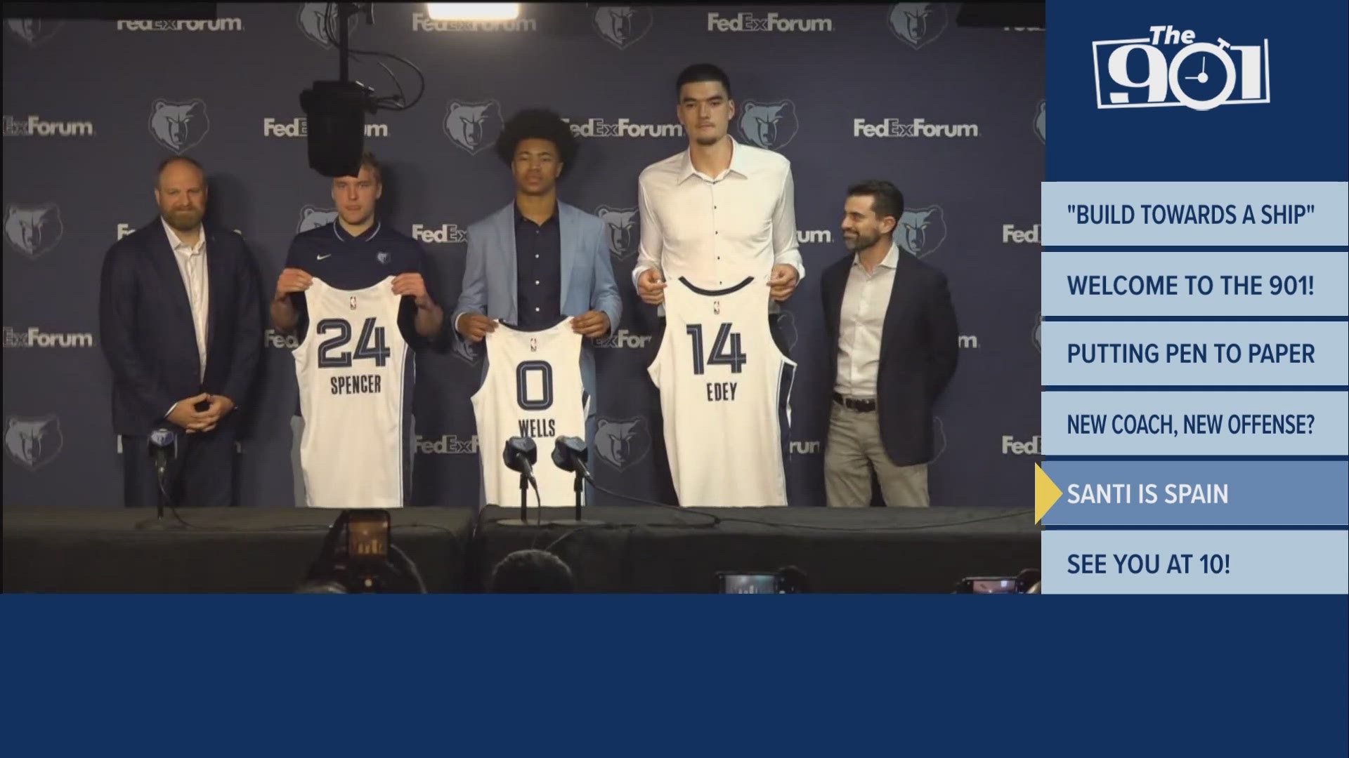 The Memphis Grizzlies have officially put pen to paper with two of their three draft picks, leaving just one available roster spot.