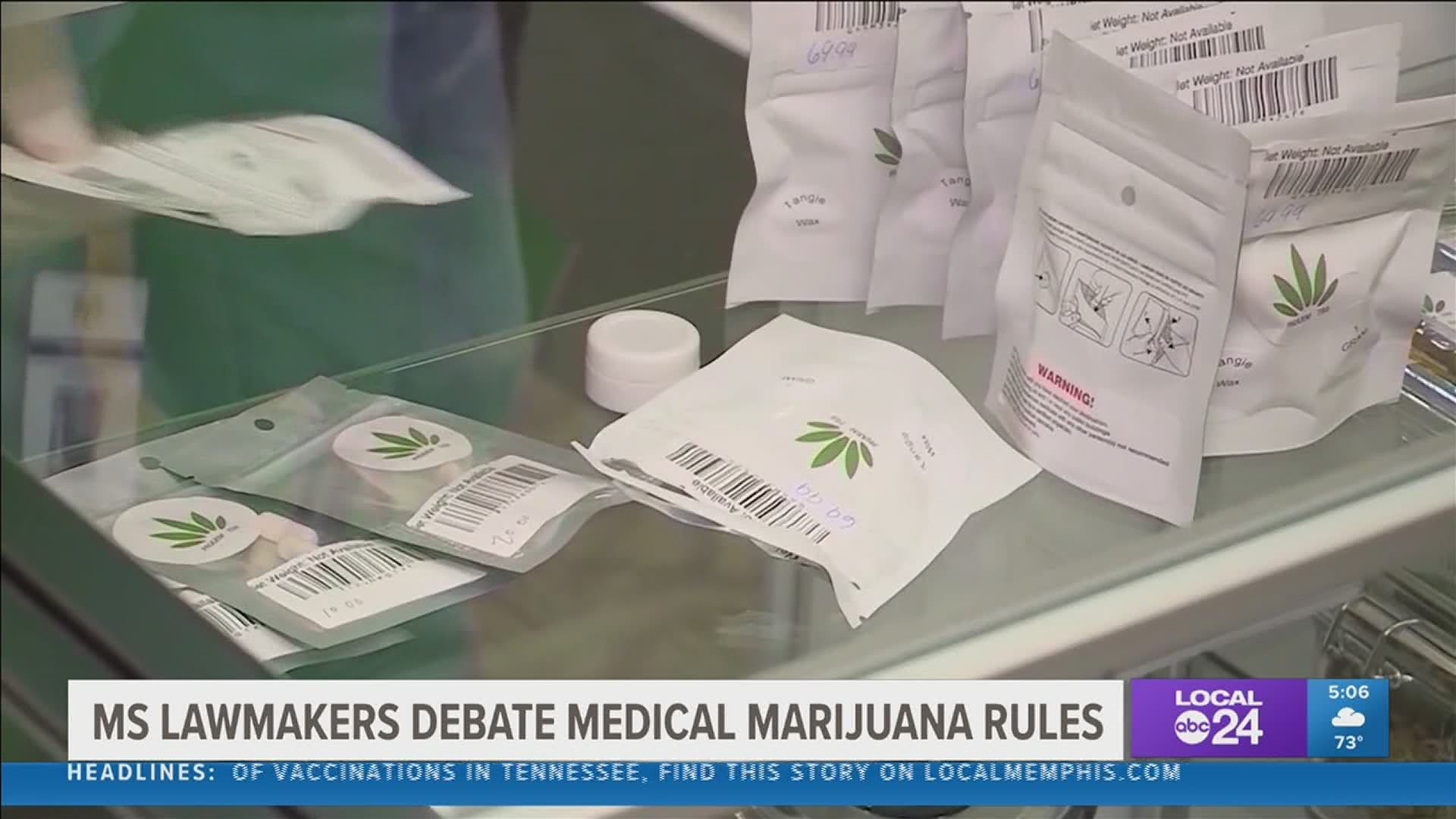 Mississippi voters in November approved Initiative 65, authorizing a medical marijuana program.