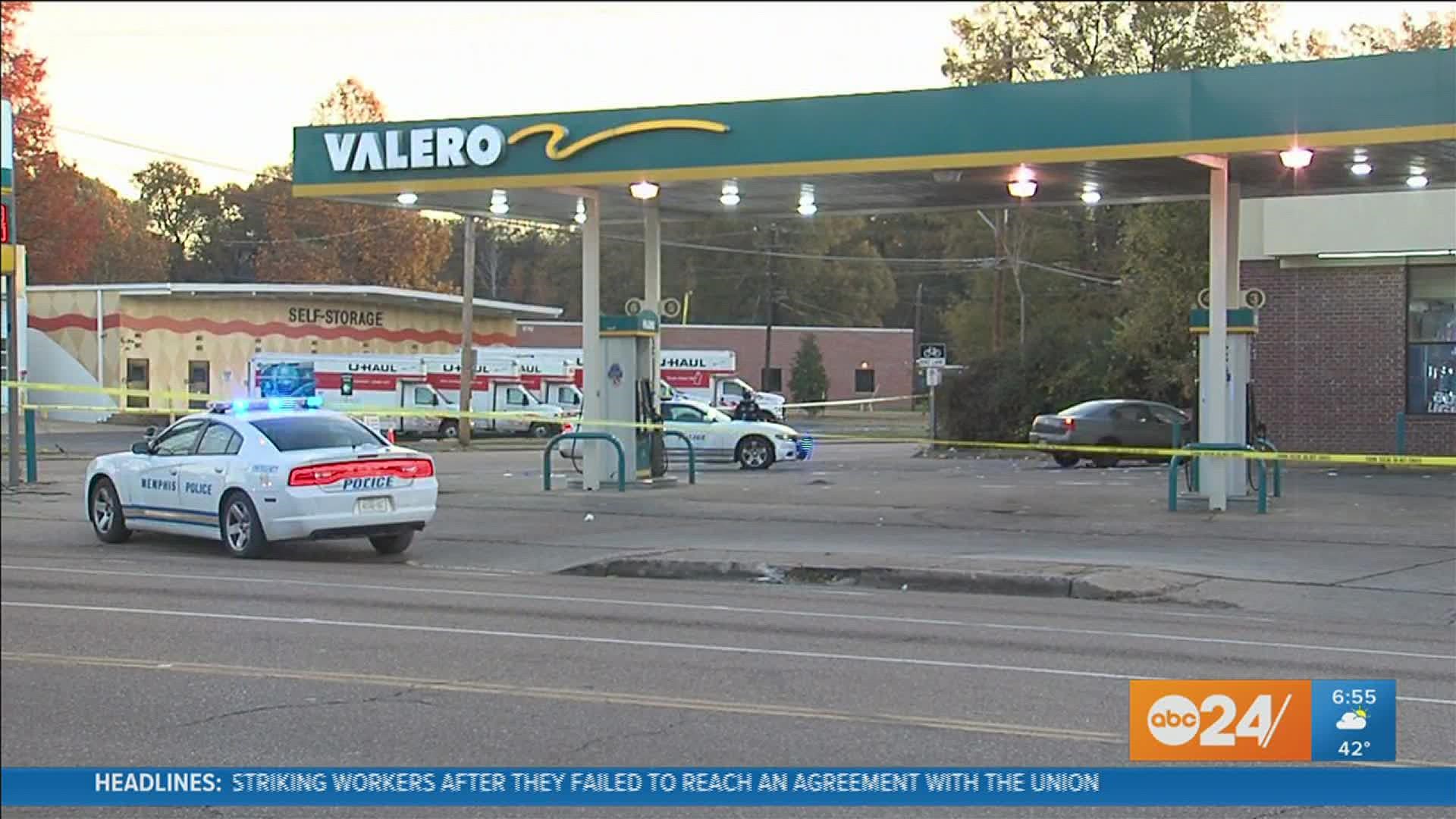 Two shootings at a Frayser gas station within hours of each other