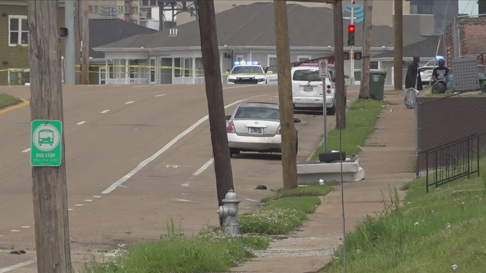 One happened near Danny Thomas Boulevard and Mississippi Boulevard, the other near Crump and Mississippi Boulevard.