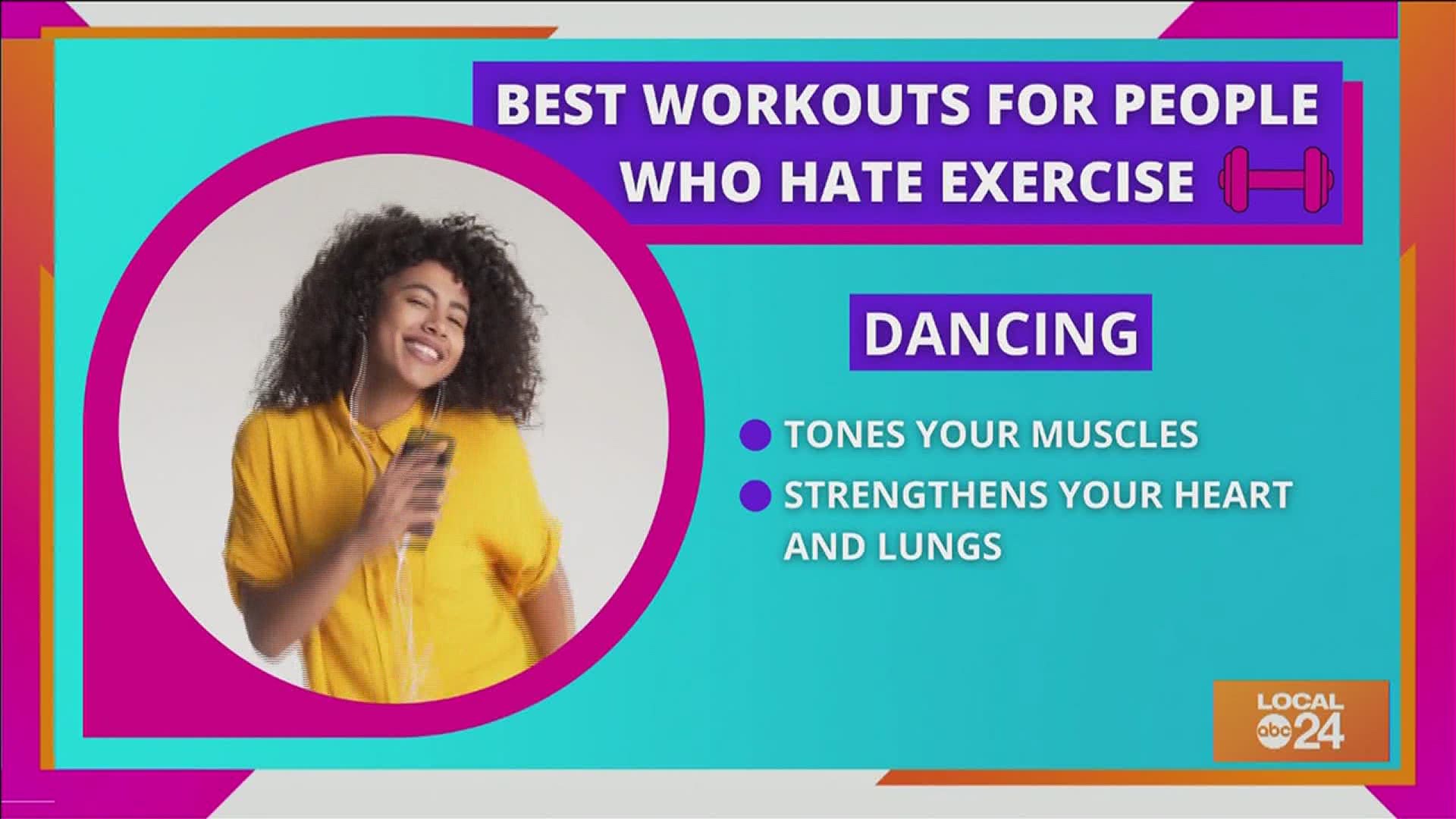 Looking to loose weight, but don't feel like going to the gym? In that case, check out these 5 workouts for workout haters! Starring Sydney Neely on "The Shortcut!"