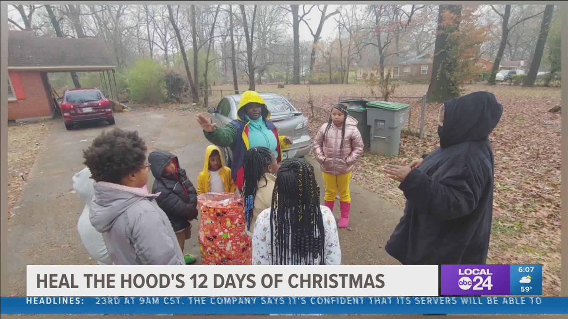 “The families have been overjoyed. There’s been a lot of tears. There’s been a lot of smiles," said LaDell Beamon, Heal the Hood Foundation CEO.