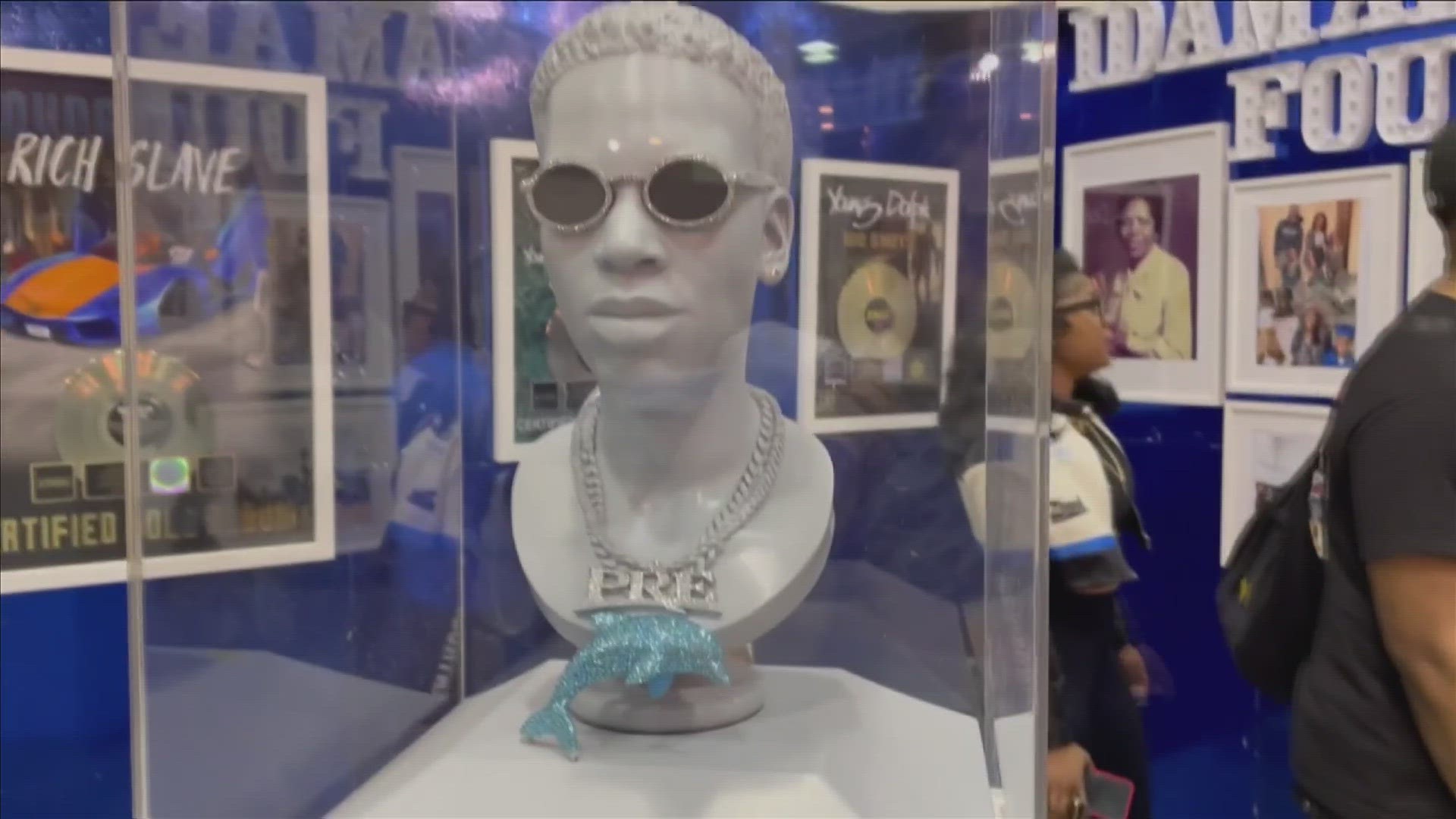 The Dolphland pop-up museum serves as a tribute to Young Dolph's life, his career and the positive impact he made on his fans and Memphis as a whole.