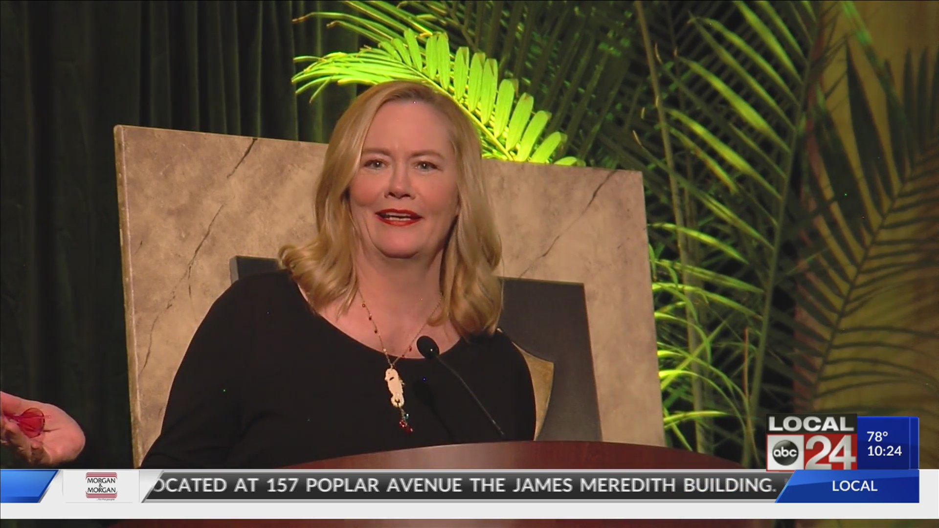 Cybill Shepherd inducted into The Peabody Memphis’ Duck Walk Hall of Fame
