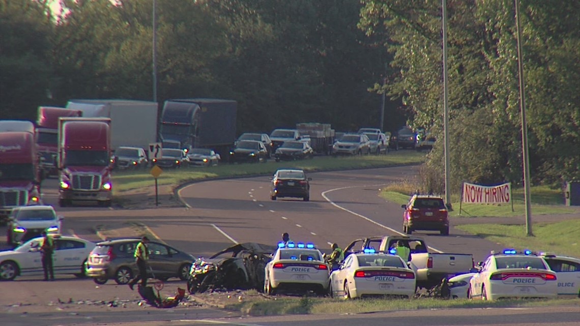 Fiery crash killed two people near Lamar and Winchester