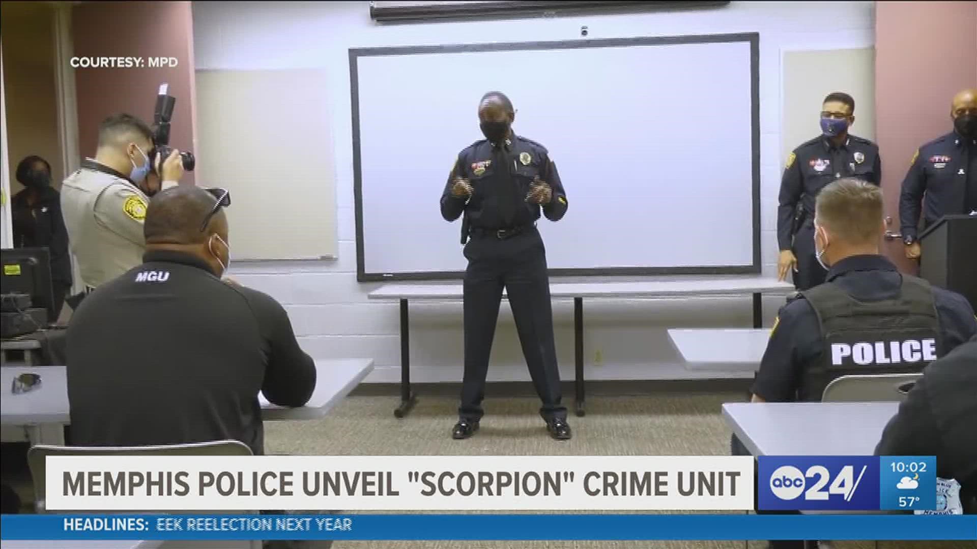 MPD's SCORPION Unit will target high crime hot spots.