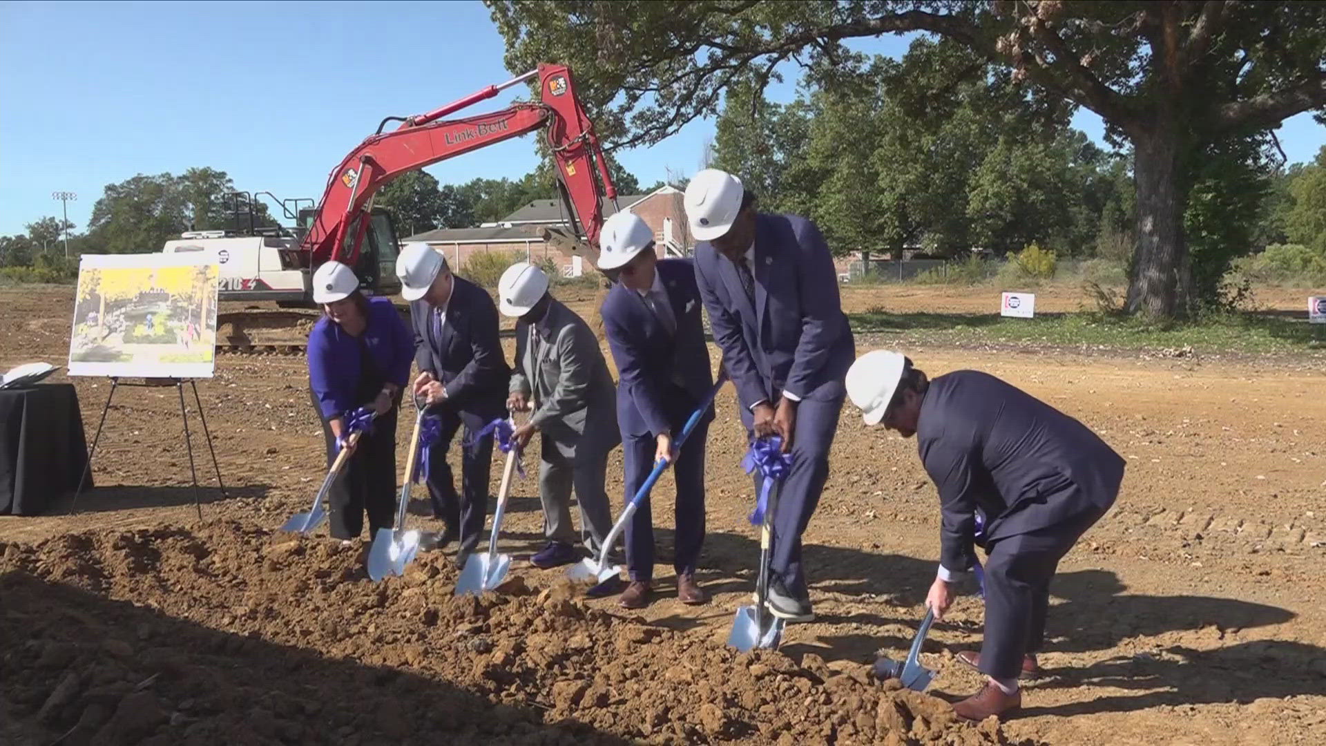 The apartments, which are close to the university's soccer and baseball fields, will provide housing for 540 students.