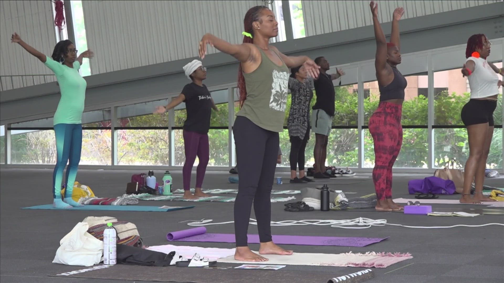 Black yoga, mental wellness fest held at Bridges