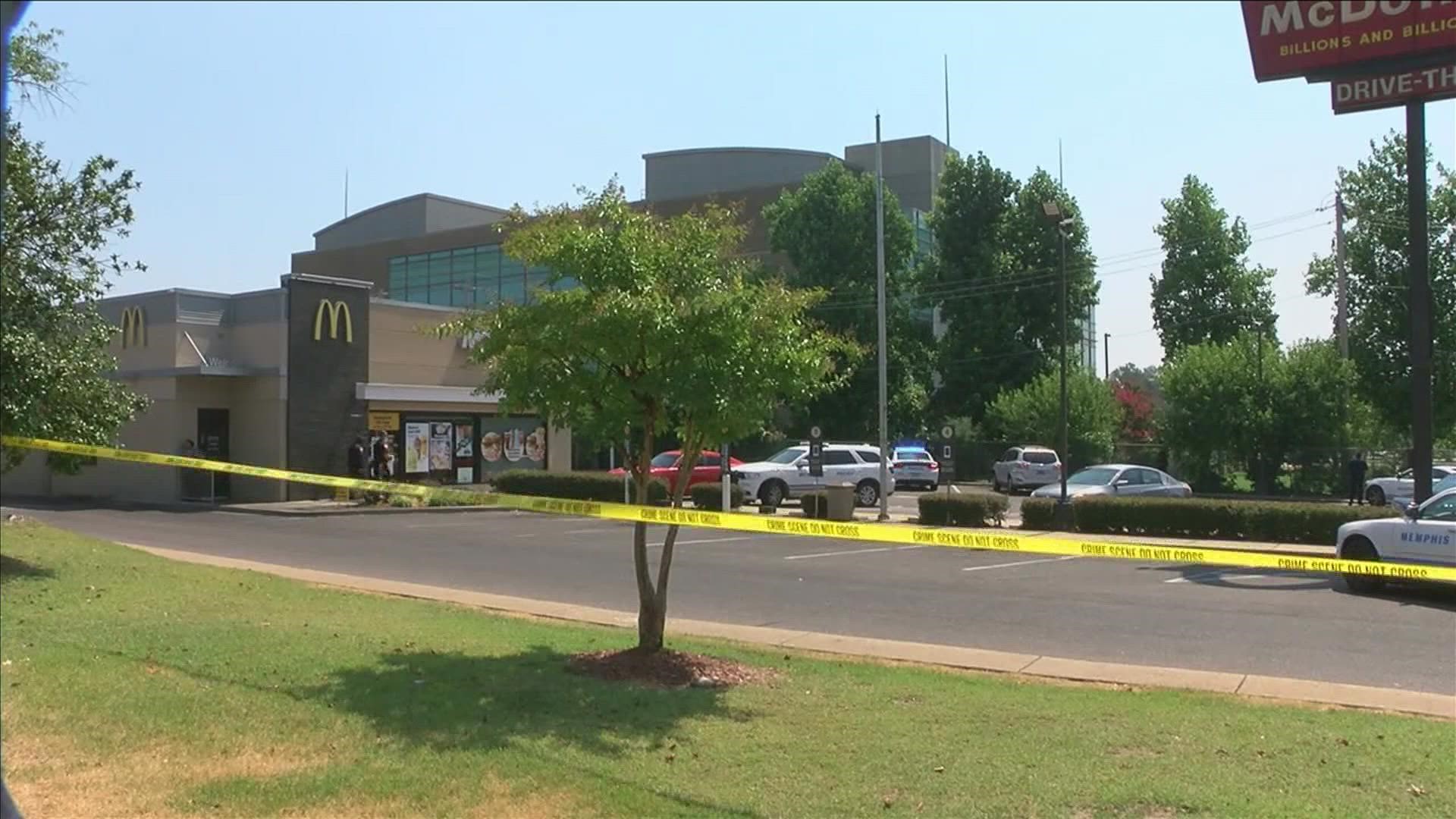 Last Friday, Memphis police were called to the McDonald's on Poplar Avenue near Central Library about a boy who had been shot.